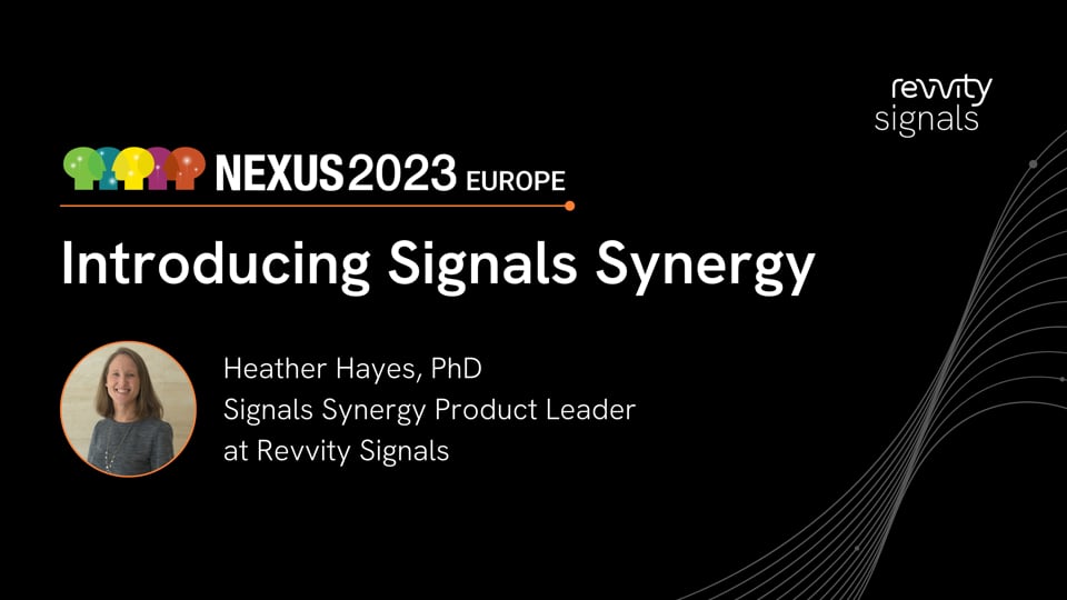 Watch Day 2, EU NEXUS 2023 - Introducing Signals Synergy on Vimeo.