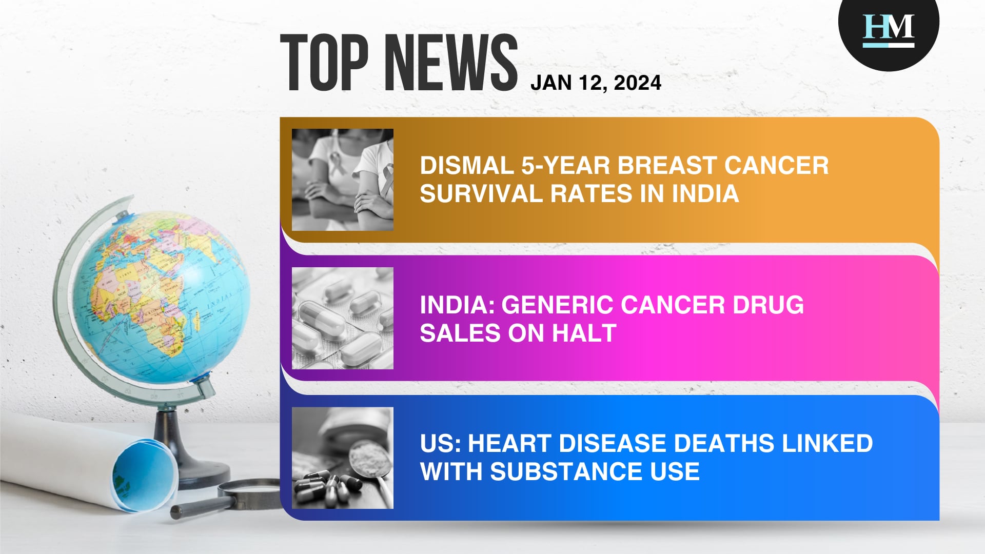 ICMR Reveals Dismal 5-Year Breast Cancer Survival Rates in India, and More