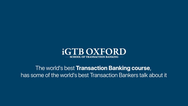 Nuno Alves, Head of Trade Finance, Banco Atlantico Europa, sharing his experience with iGTB Oxford 2023