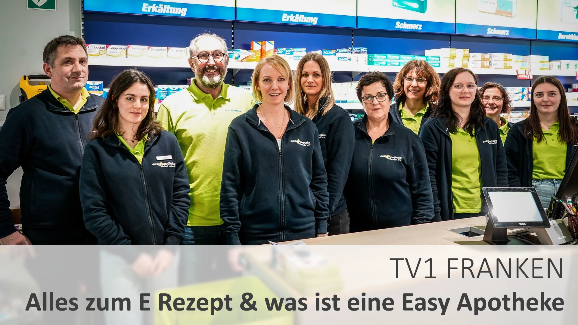 TV1 Franken - Das neue E Rezept und die neue Easy Apotheke