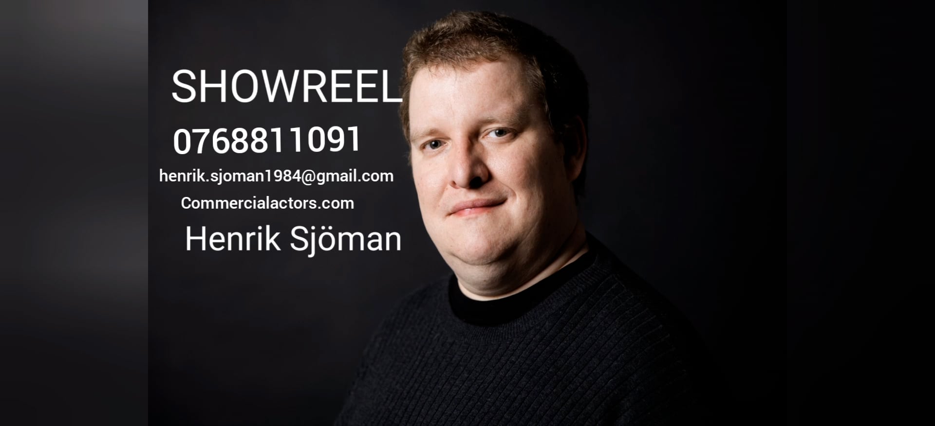 Showreel - Henrik Sjöman