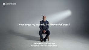 Morten fortæller: Hvad tager jeg med mig fra PårørendeKurset?