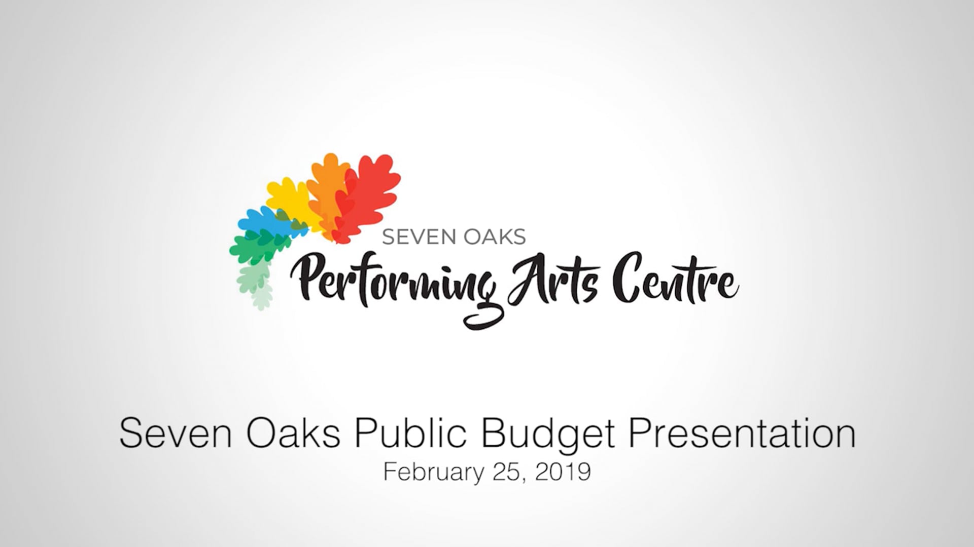 C7O-299 - 2019 Seven Oaks Budget Presentation