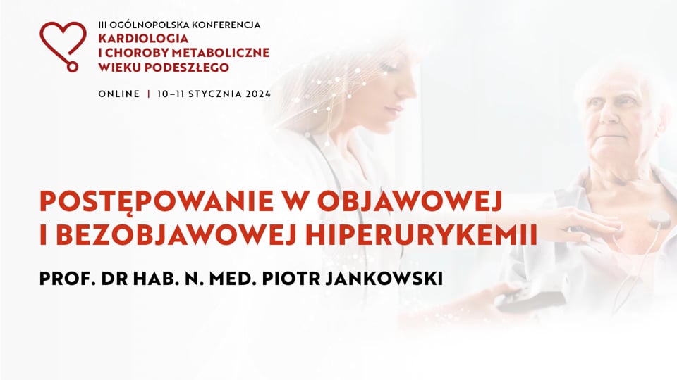 Grafika dla Postępowanie w objawowej i bezobjawowej hiperurykemii