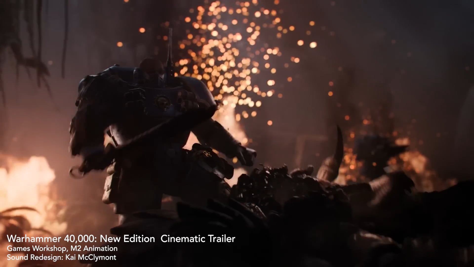 Kai McClymont - SOUND REDESIGN Warhammer 40k New Edition Cinematic Trailer