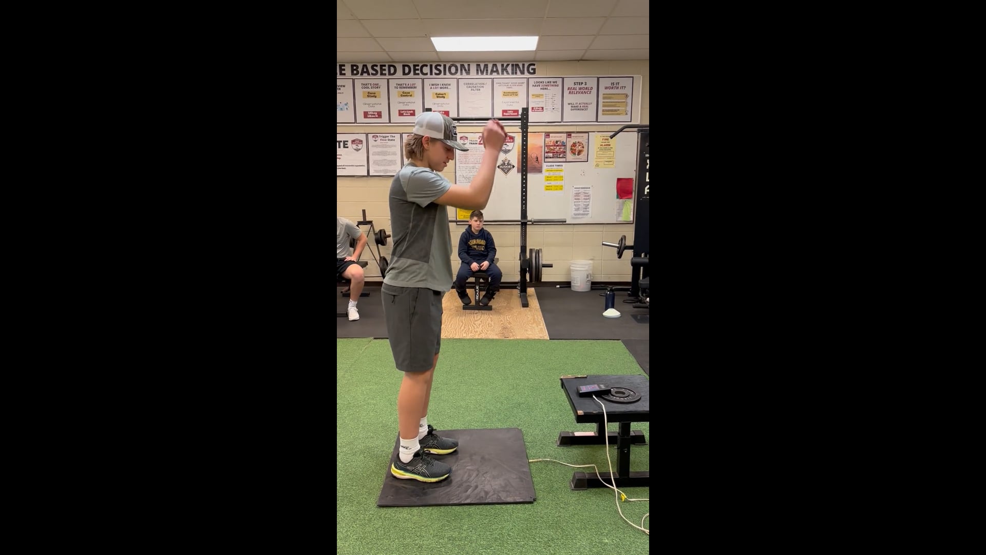 Watch PurpleShift athlete's Vertical Jump: 19.41 inches