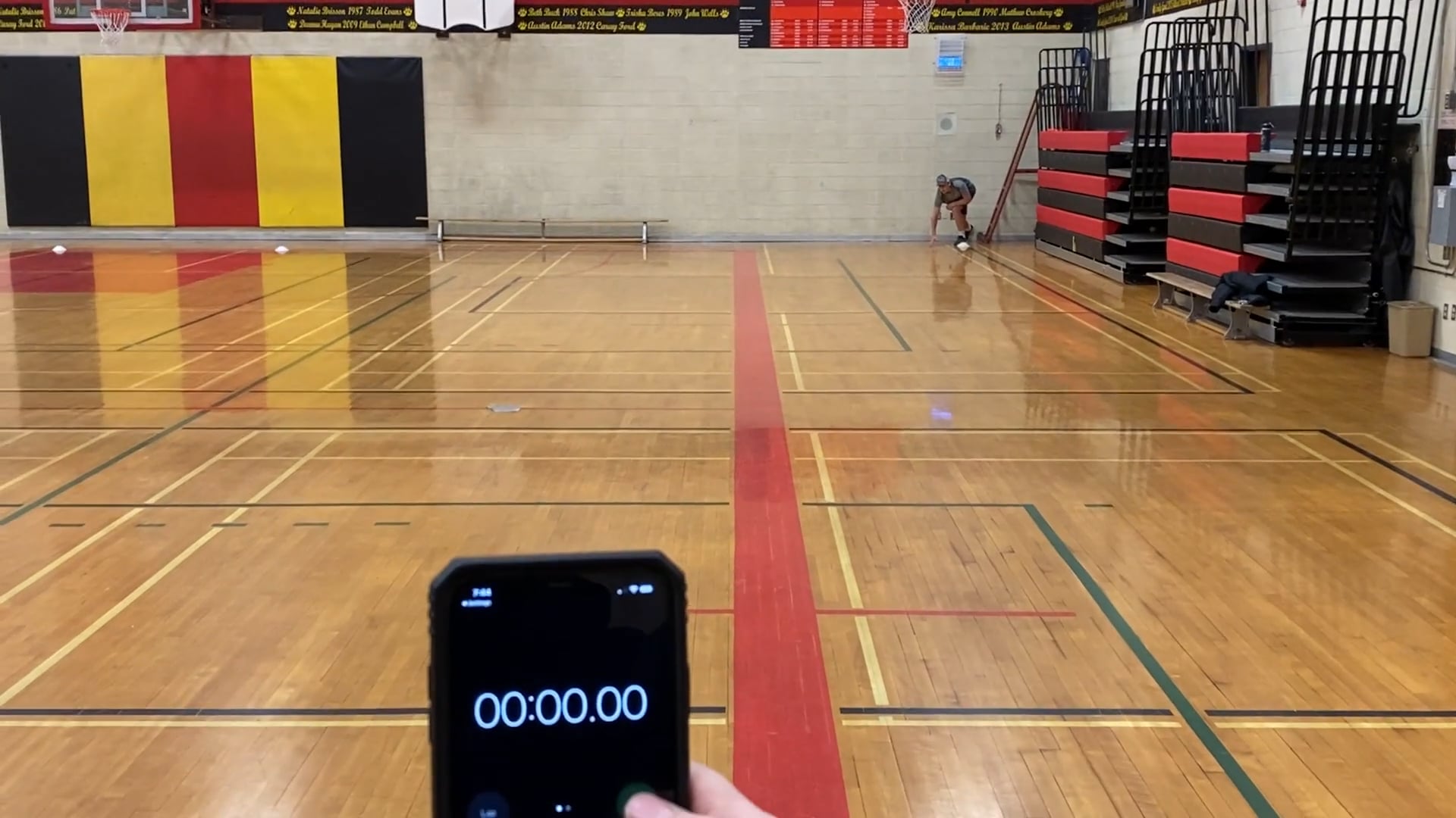 Watch deegan desjardin's 30 Yard Dash: 4.44 seconds