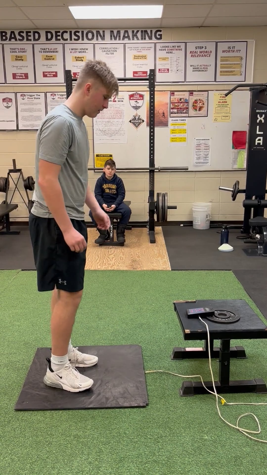 Watch PurpleShift athlete's Vertical Jump: 20.49 inches