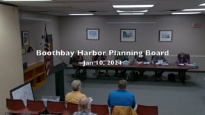 BBH Planning Board Jan 10, 2024