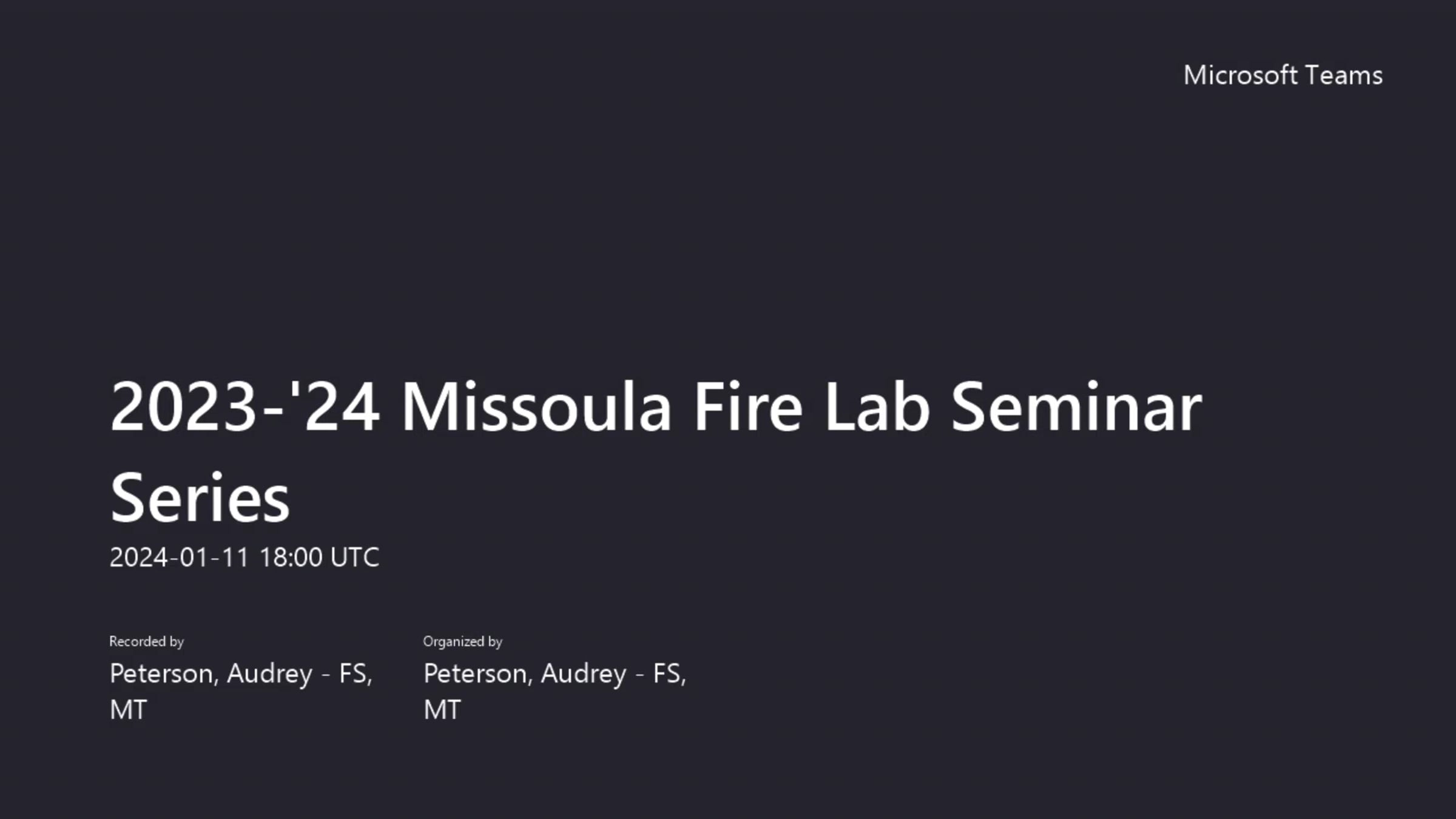 Developing a next-generation wildland fire intelligence platform ...