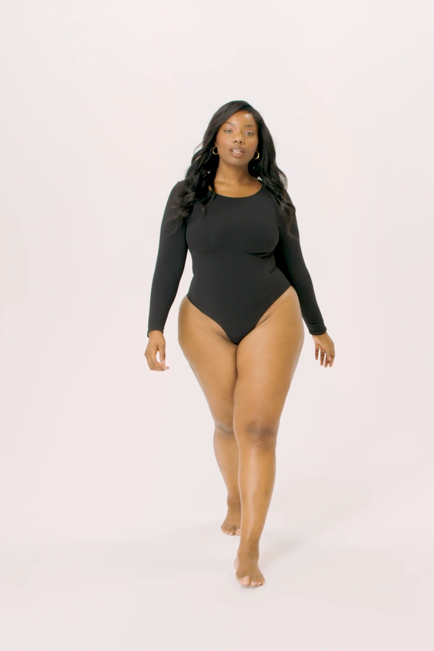 Nearly Naked Shapewear Long Sleeve Bodysuit - Fabletics