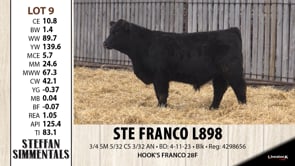 Lot #9 - STE FRANCO L898