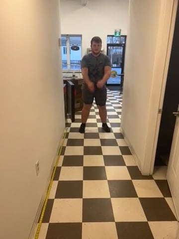 Watch channing avelar's Broad Jump: 77 inches