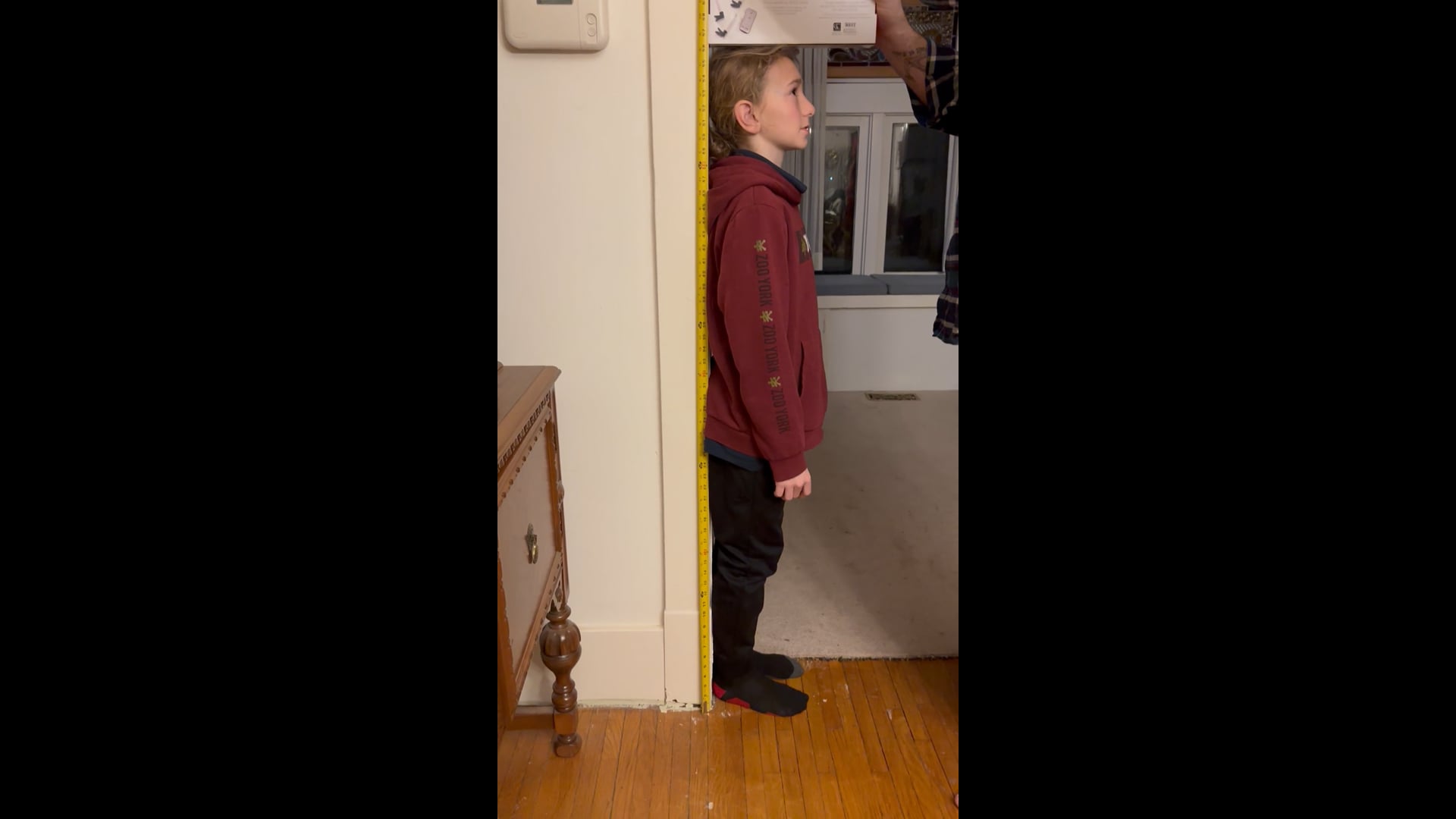 Watch hayden bertrand's Height: 56.3 inches