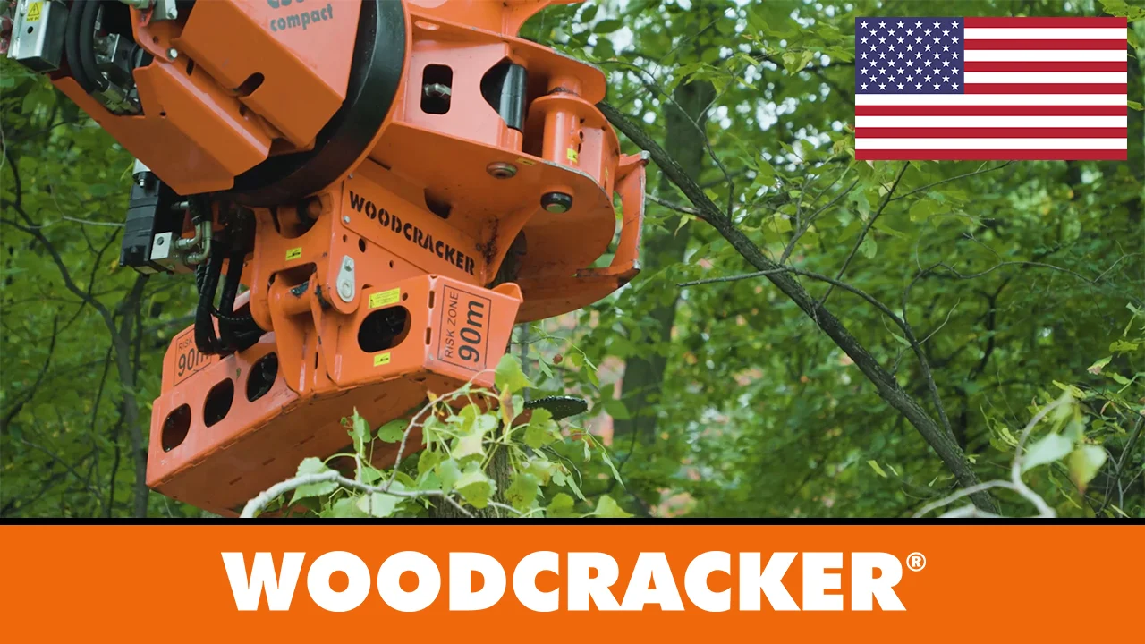 How to increase safety working with trees using a Woodcracker® machine