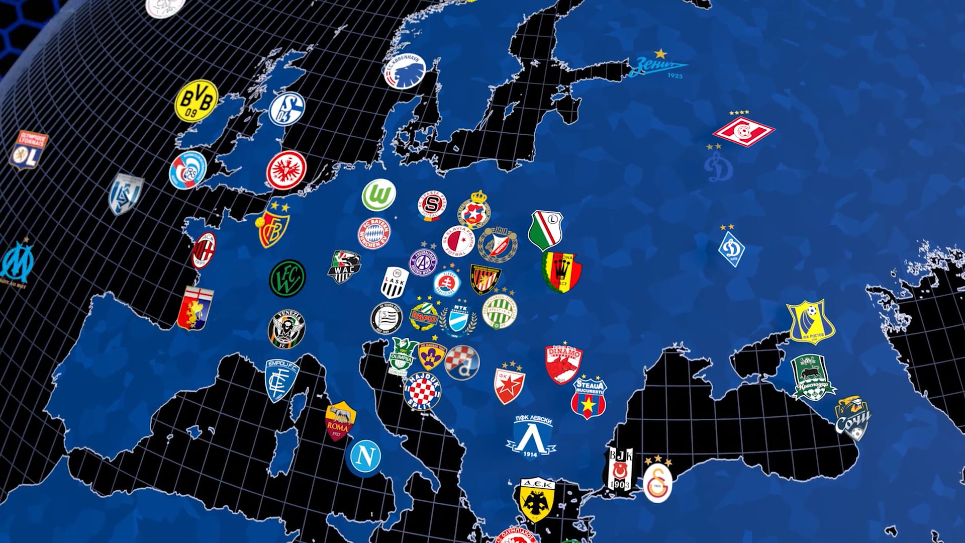 Animation | 3D – Europakarte