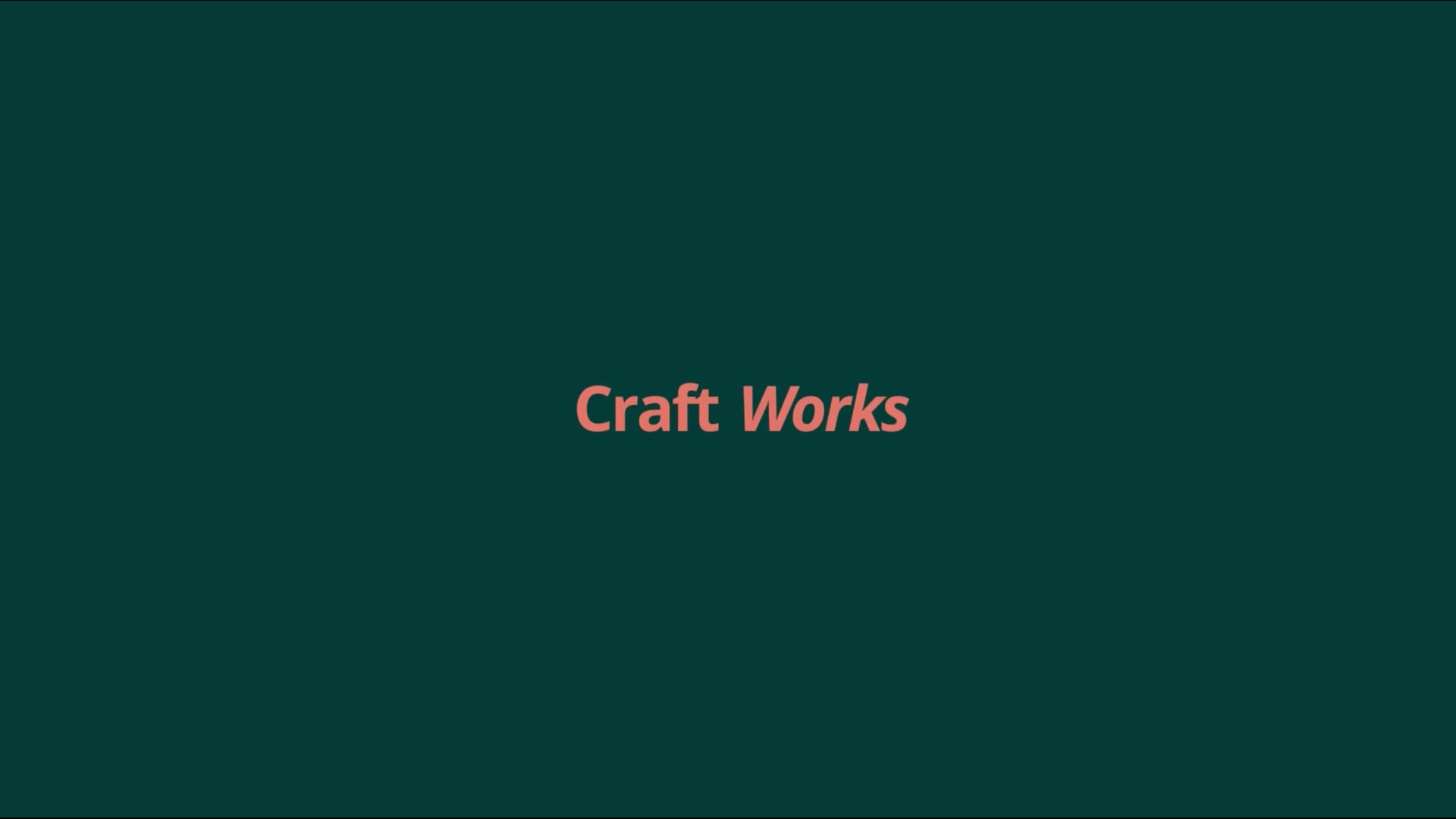 Wilson Vale - Craft Works