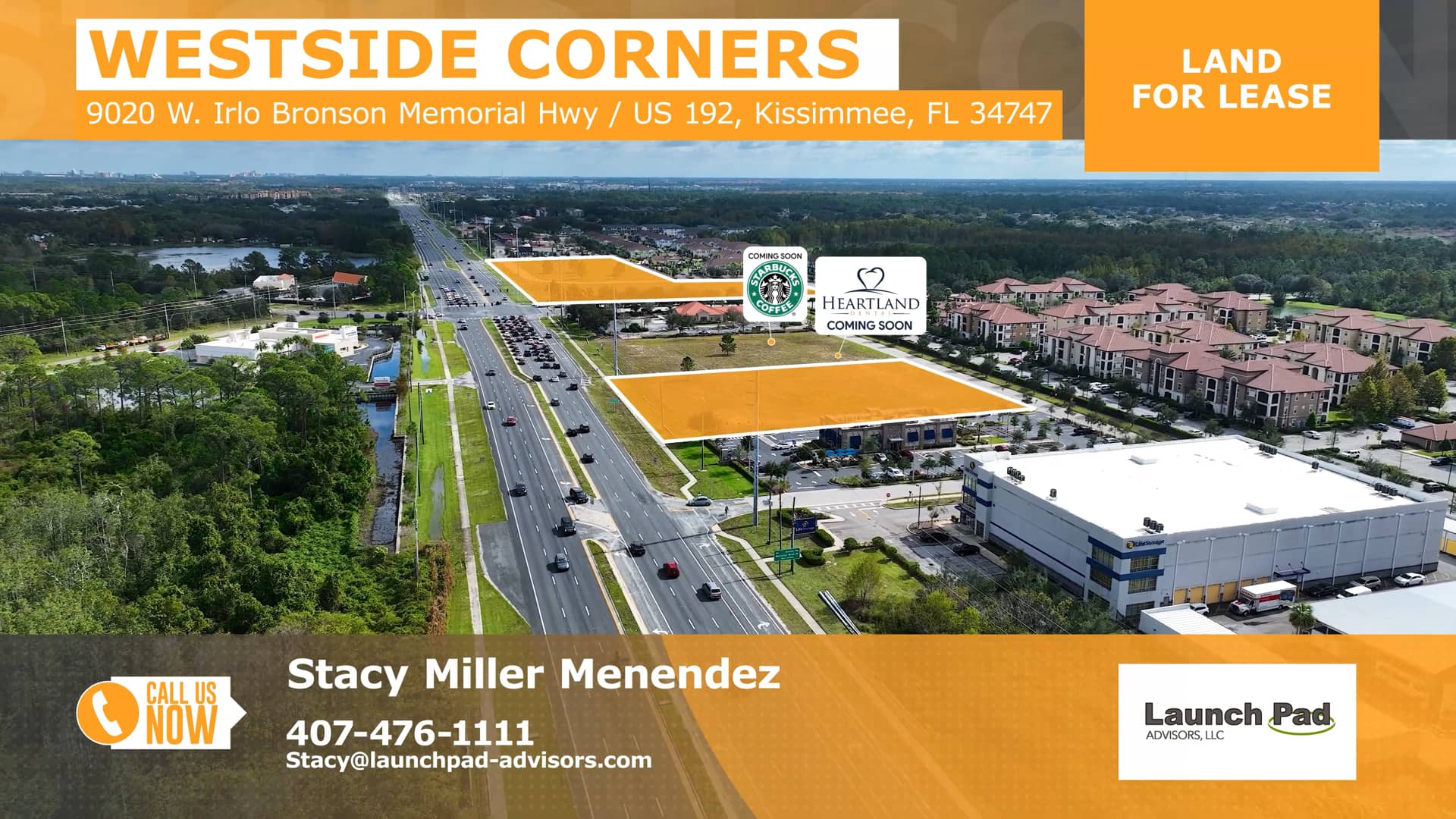 For Lease Westside Corners 9020 W Irlo Bronson Memorial Hwy