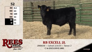 Lot #52 - RB EXCELL 2L