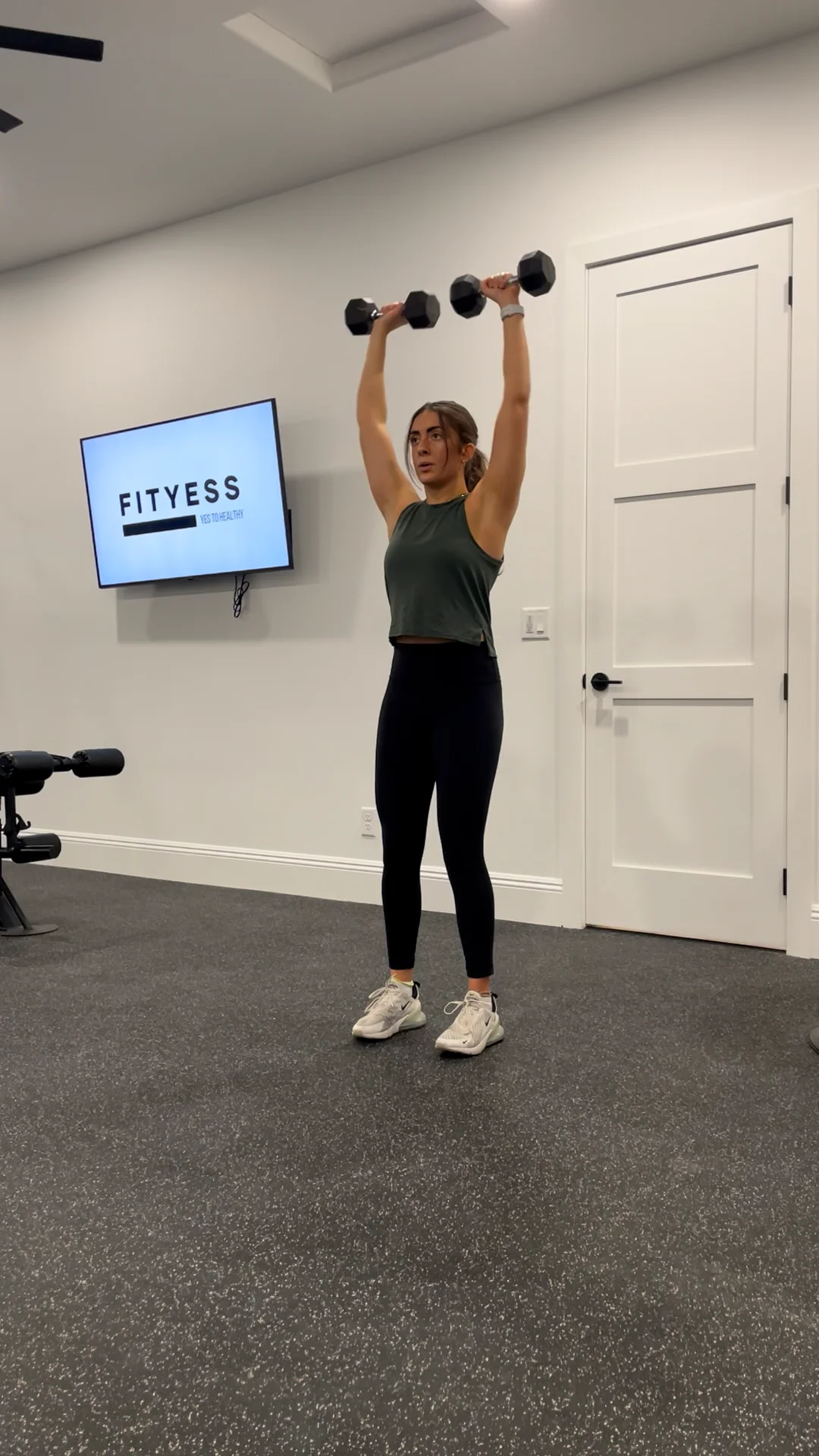 Inch Worm with Overhead Press on Vimeo
