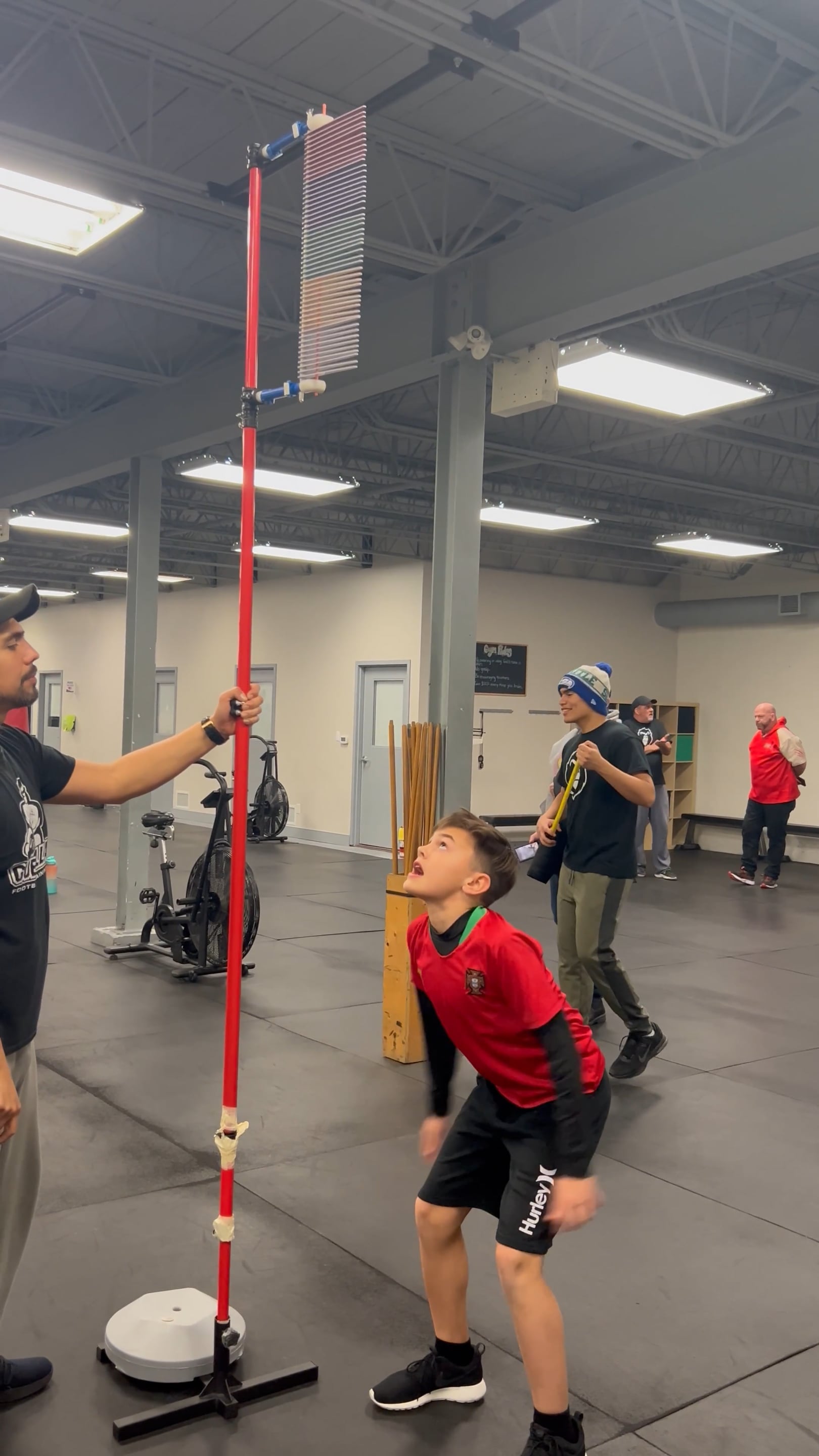 Watch PurpleShift athlete's Vertical Jump: 17.22 inches