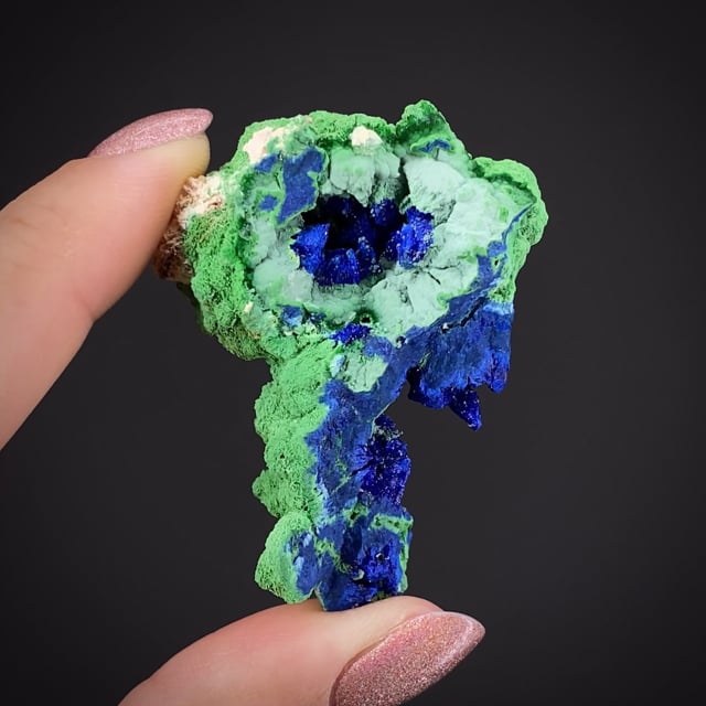 Azurite Crystal Flowers - Geology In