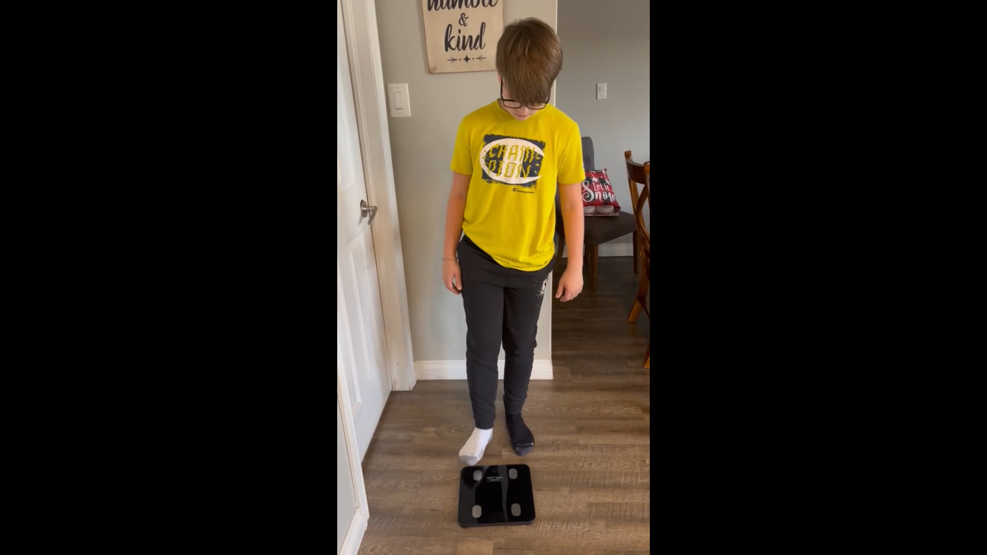 Watch jaxon bielich's Weight: 114 pounds