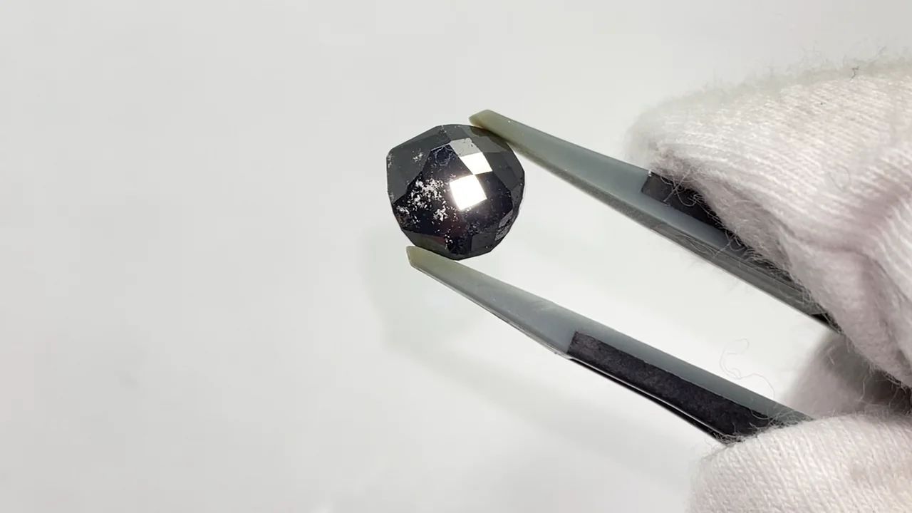 ブラックダイヤモンドルース　O-49 ブラックダイヤモンド (トリートメント) ルース 0.288ct