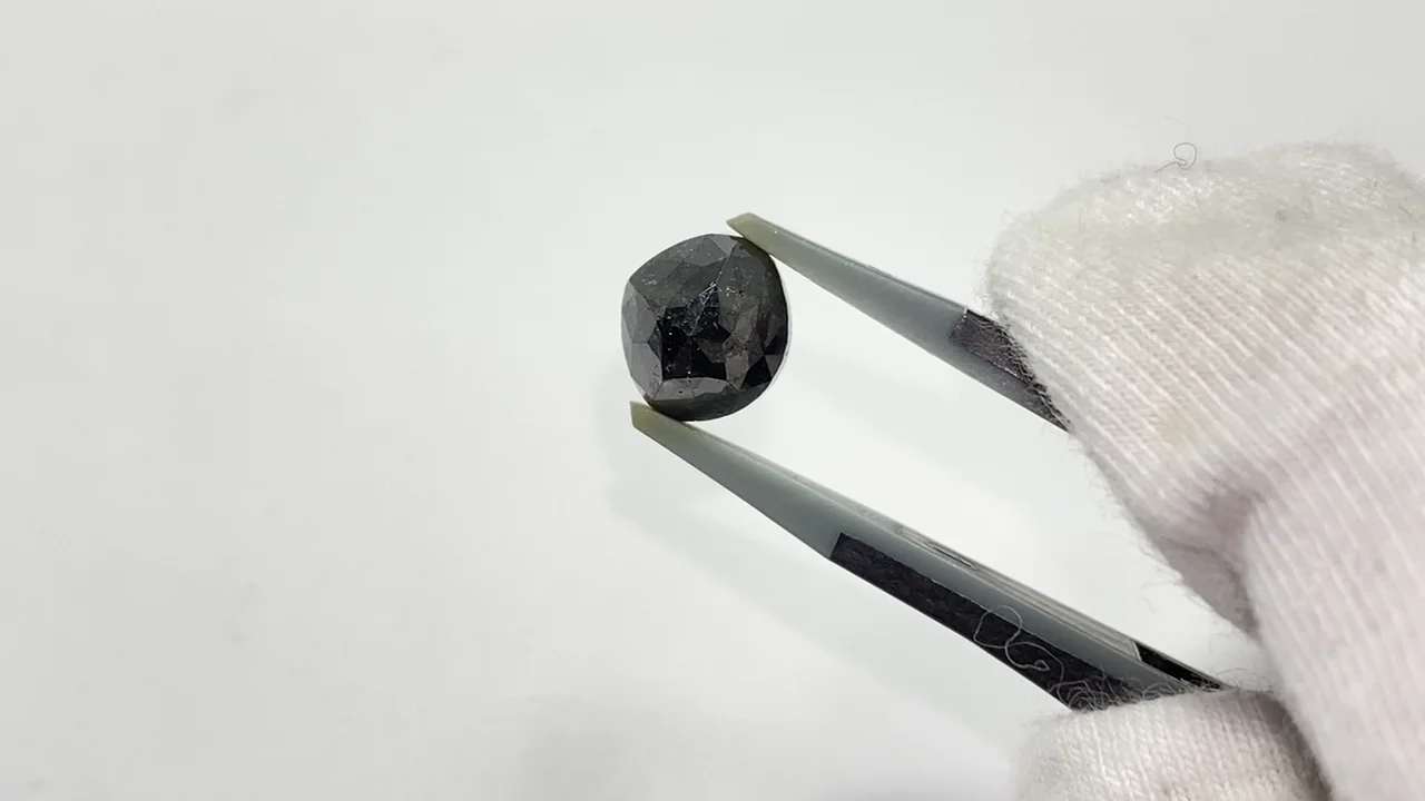 ブラックダイヤモンド ルース 大粒ローズカット 1粒 NO.244【1点もの