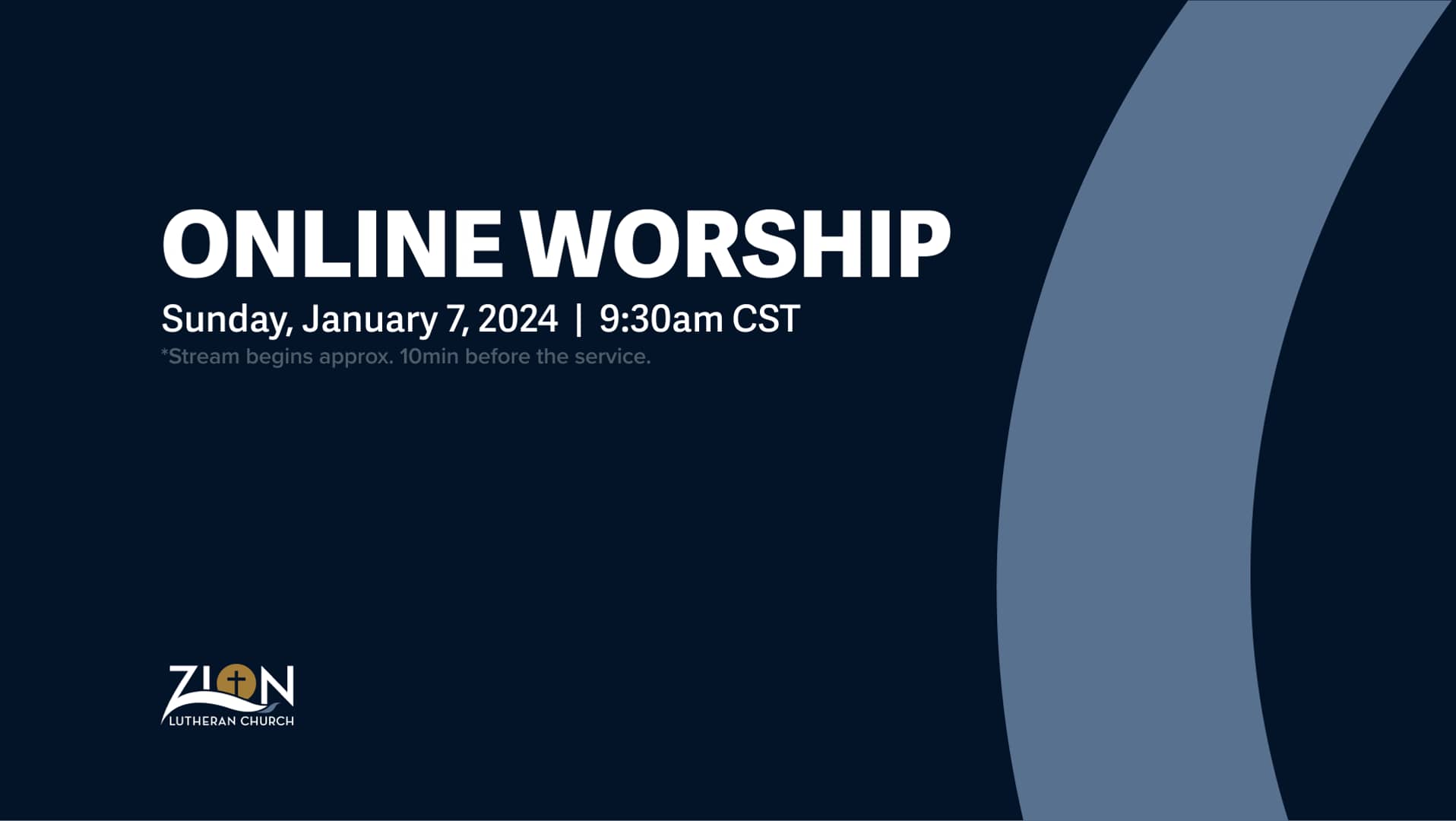 20240107 Zion Lutheran Baptism of Our Lord on Vimeo