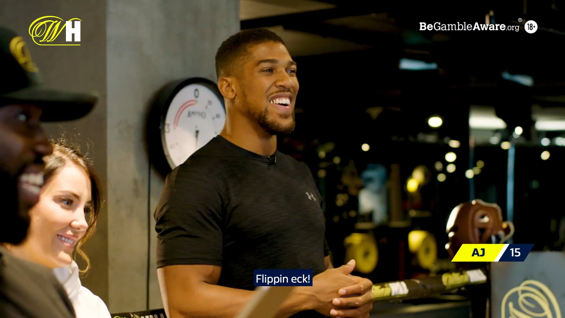 William Hill x Anthony Joshua & KSI | Swing Bar Challenge