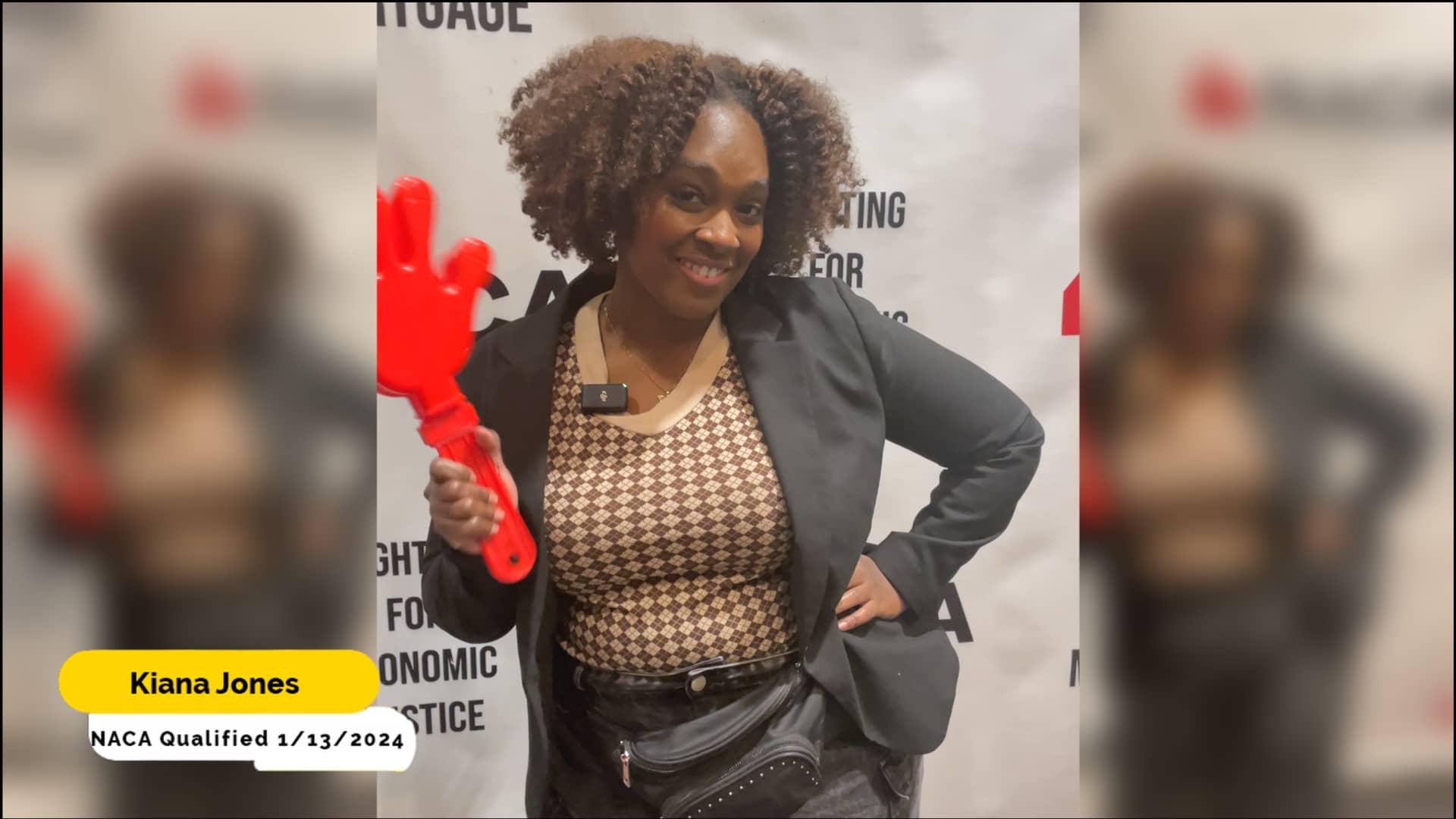 Kiana Jones NACA Qualified at the Achieve the Dream Event Los Angeles