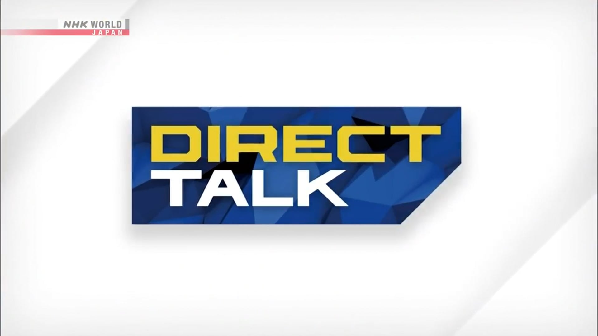 Vidéo NHK DIRECT TALK