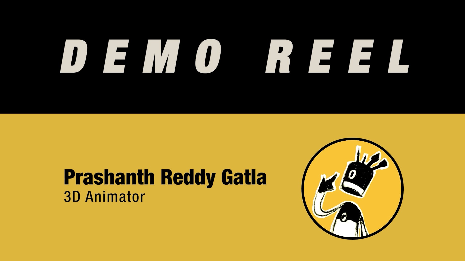 ANIMATION DEMO REEL || Prashanth Reddy Gatla
