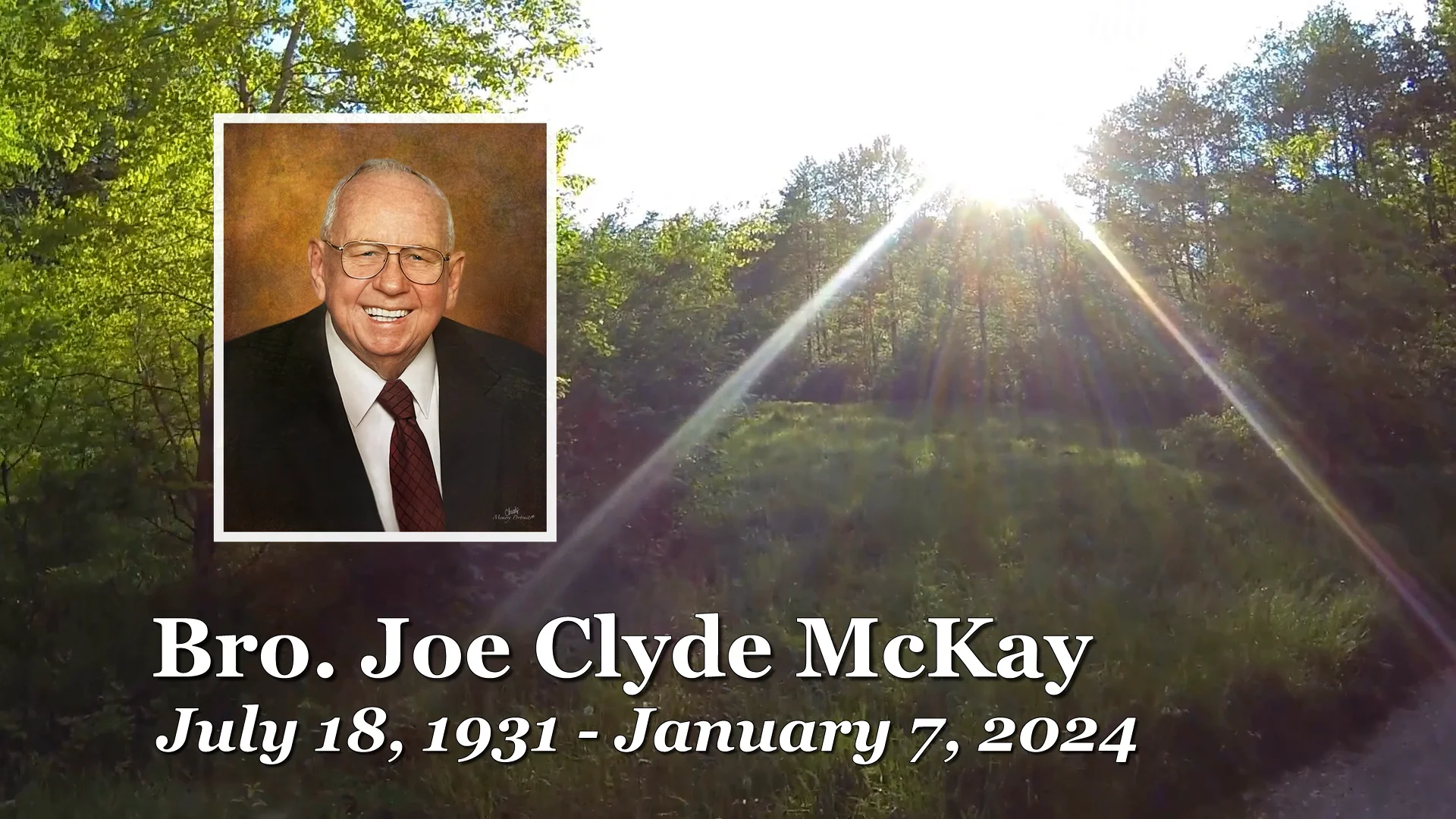 Bro. Joe Clyde McKay & Nay Joe McKay on Vimeo