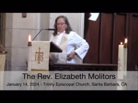 Trinity Sermon January 14, 2024 Elizabeth Molitors