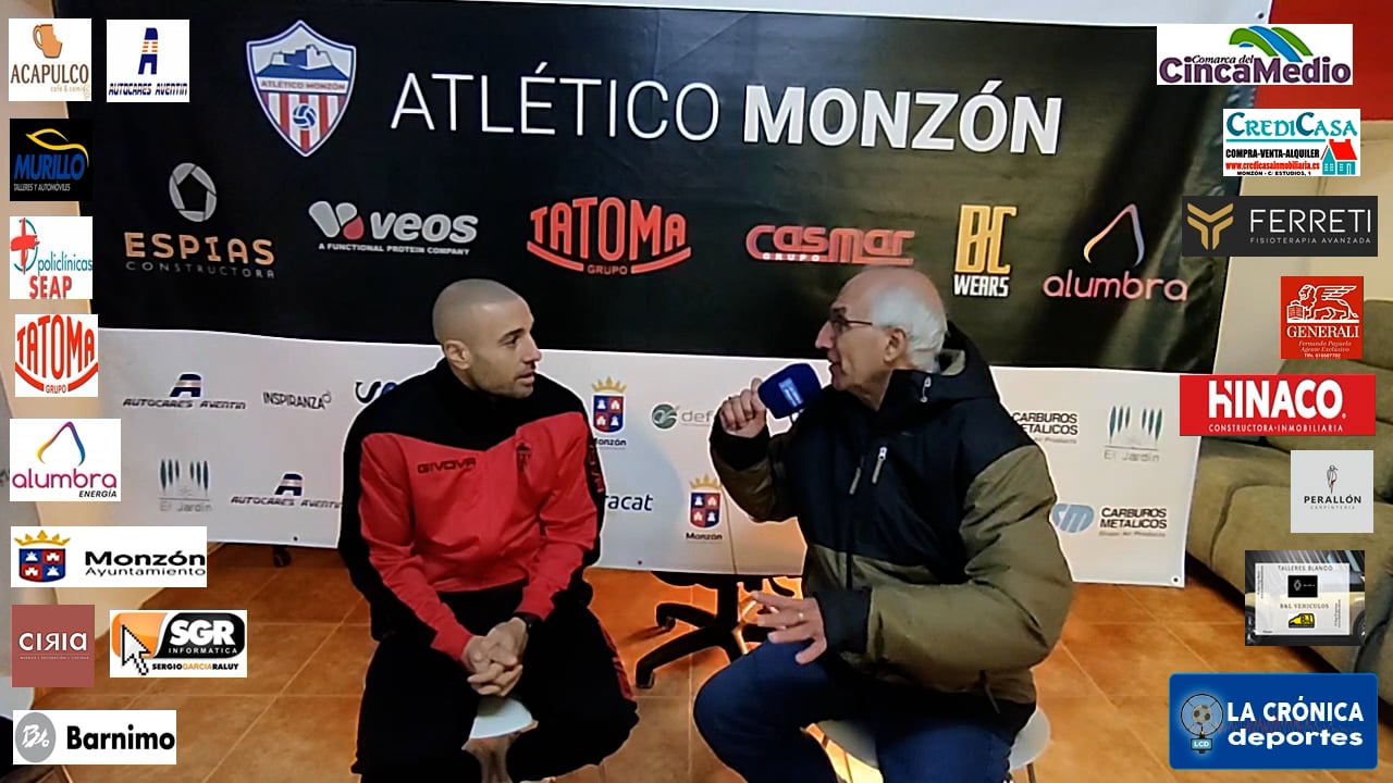 ADRIAN FERNANDEZ (Jugador Monzón) At Monzón Alumbra 3-0 SD Borja / J 16 / 3ª División