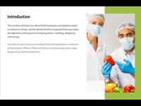 1.1 Overview of Food Safety and Legal Framework