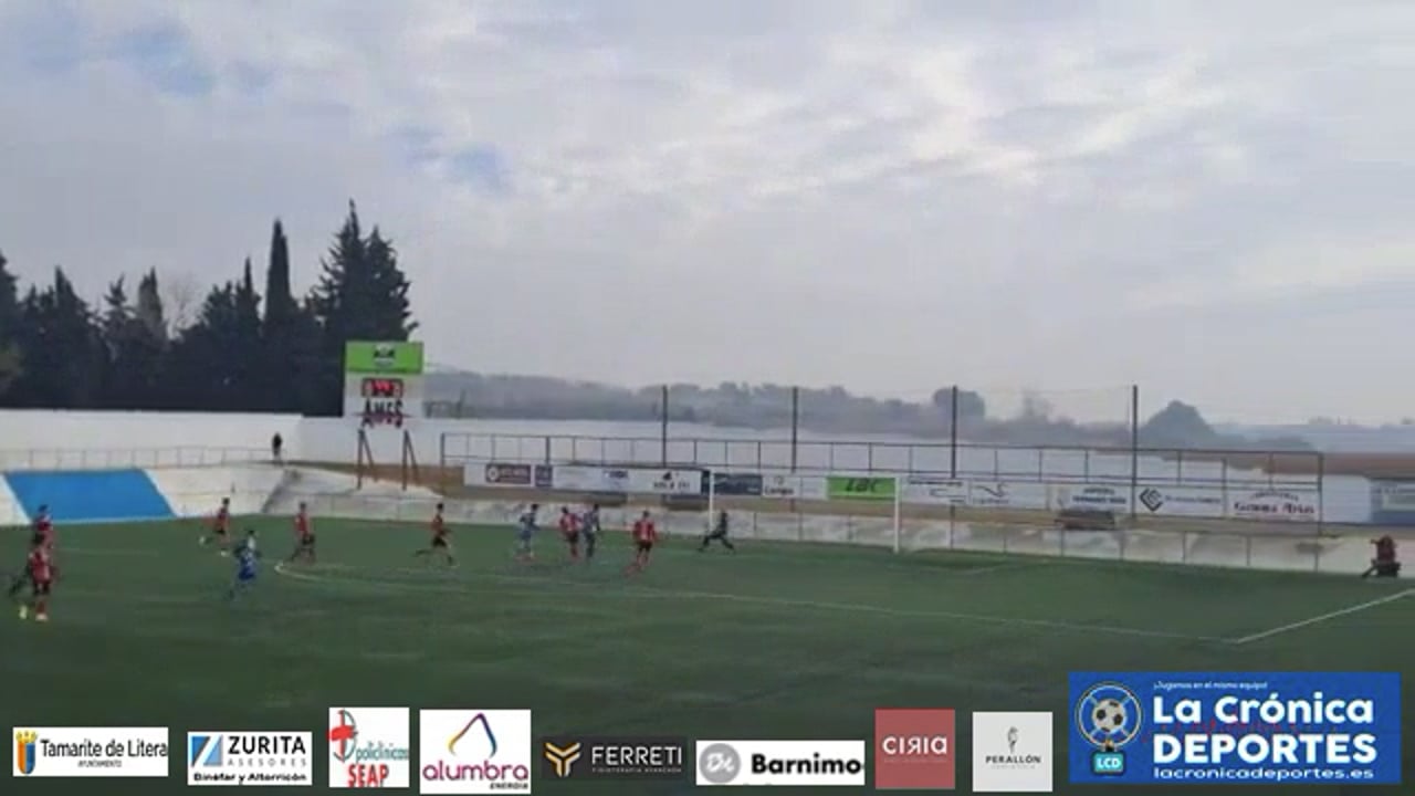 (RESUMEN y GOLES) Tamarite 2-1 Epila / J 16 / 3ª División