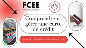 Comprendre et gérer une carte de crédit