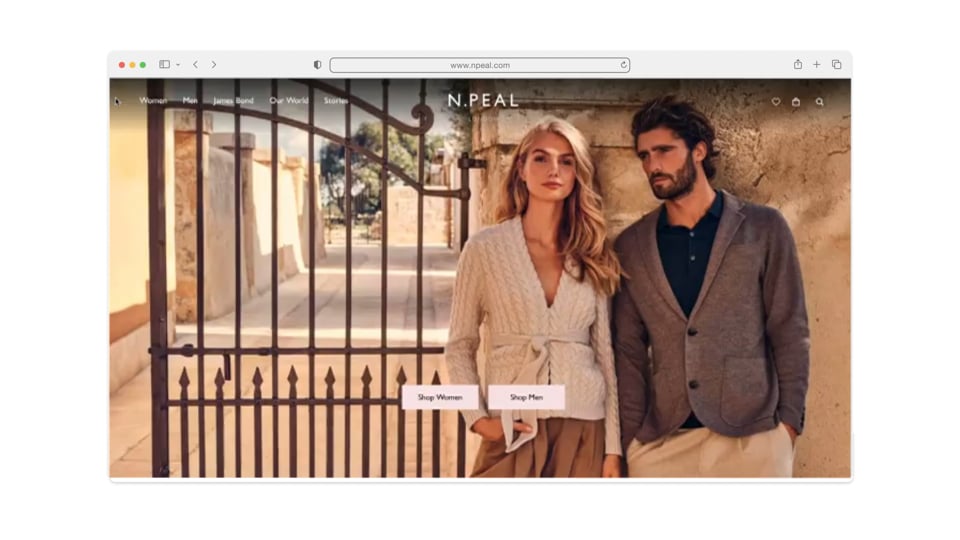 Preview image for video N.PEAL_london_WEBSITEMOCKUP_W