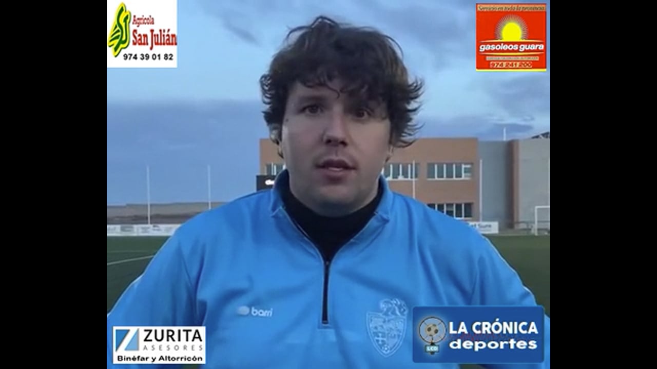 LUIS ARCAS (Entrenador Binéfar) CD Fuente 1-1 CD Binéfar / Jor. 16 / Tercera Rfef / Fuente: Facebook CD Binéfar