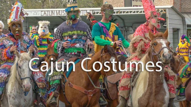 Mardi Gras, country style: medieval-style costumes, chasing