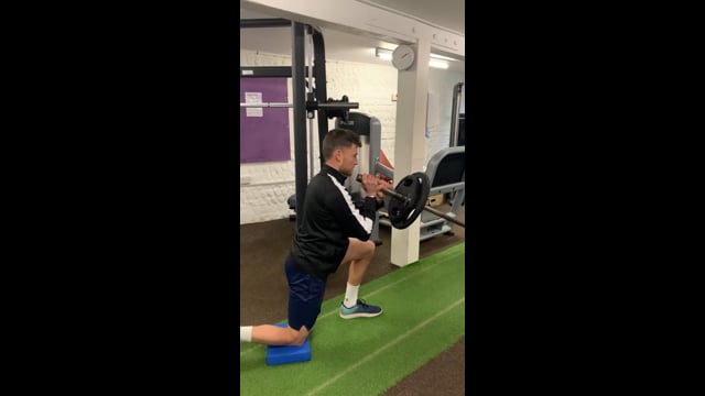 H - Landmine Shoulder Press