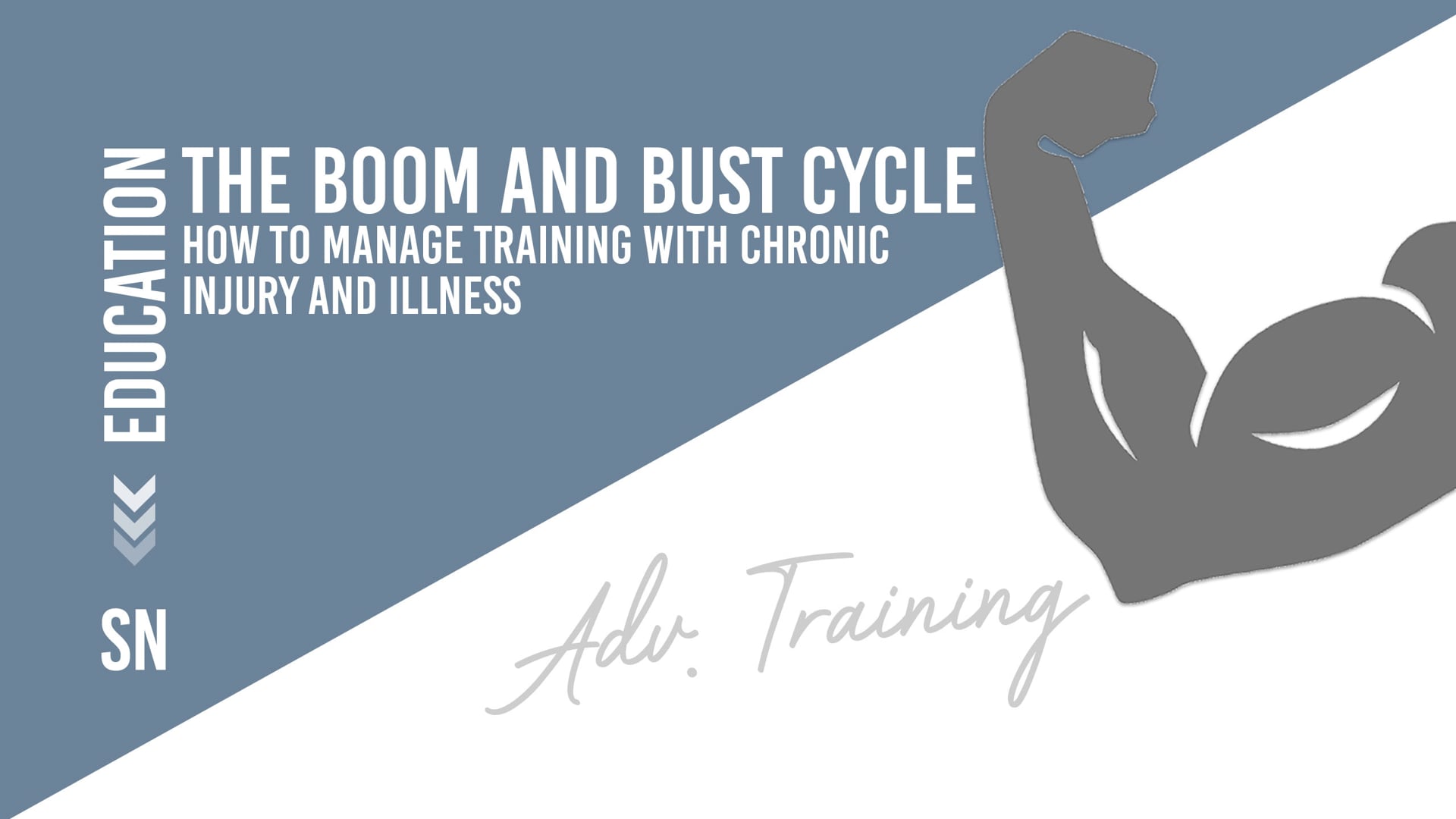The Boom and Bust Cycle - How to manage training with chronic injury and illness