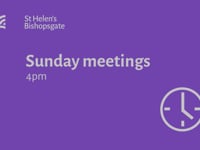 Matthew 11:16–24 - People Go To Hell - St Helen's Bishopsgate - Sermon