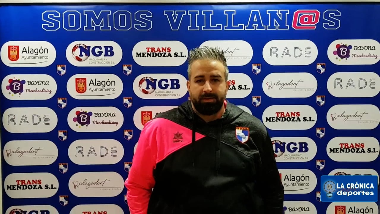 LUIS GISTAS (Entrenador Alagón) Villa de Alagón 1-1 AD Magallón / Jor. 16 - Preferente Gr 2 / Fuente: Facebook Alagón Deportivo