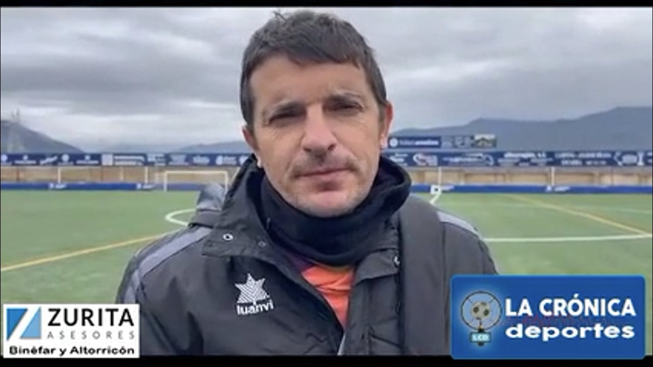 ROMÁN PANADERO (Entrenador Altorricón) AD Sabiñánigo 6-0 CD Altorricón / Jor. 16 - Preferente Gr 1 / Fuente: Facebook CD Altorricón