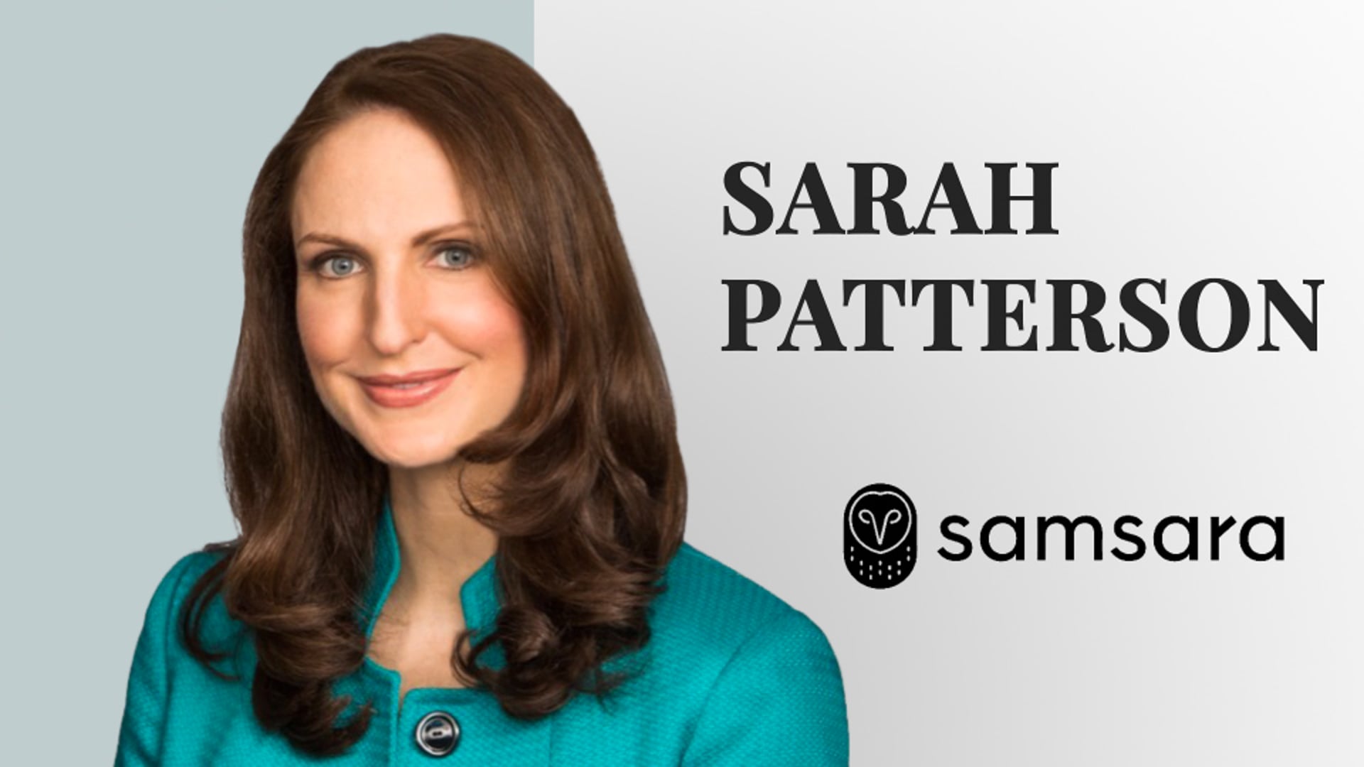 Sarah Patterson (Samsara) - Speaker Video - SaaStr Scale 2022