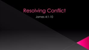 Resolving Conflict